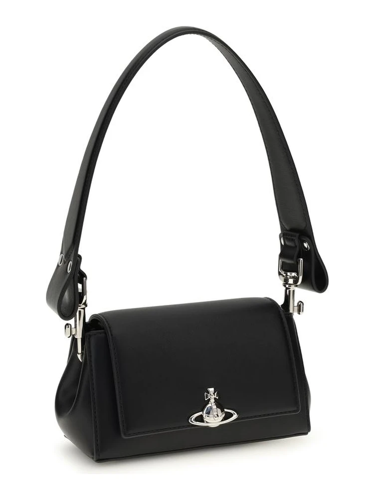 Black Polyurethane Shoulder Bag alternative