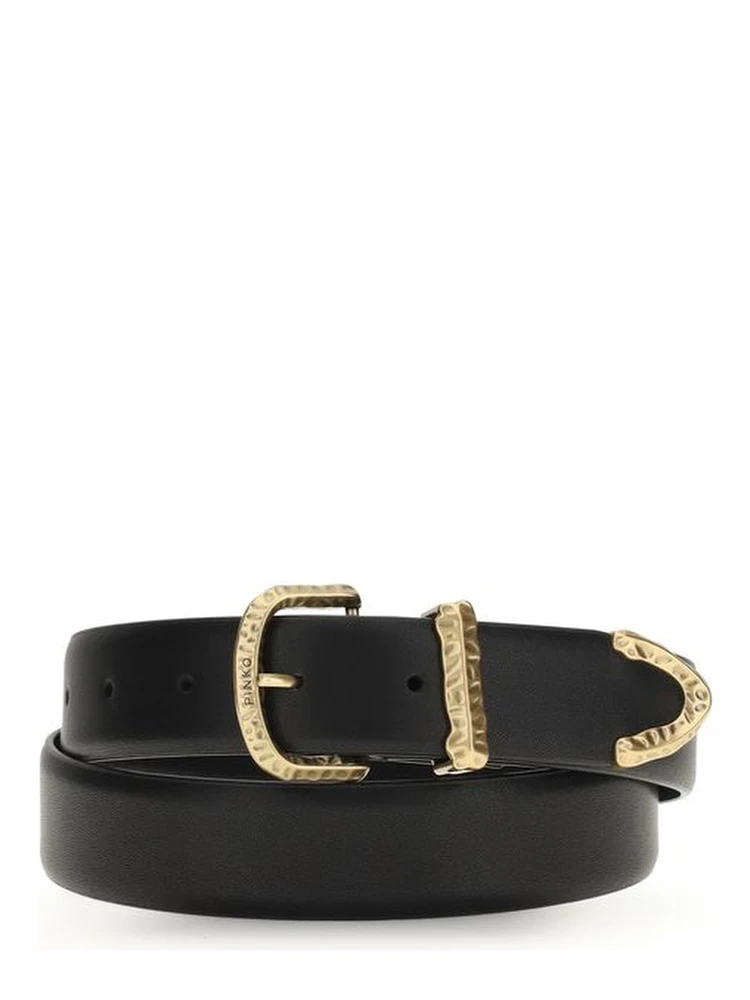 Black Calf Leather Bos Taurus Regular Belt