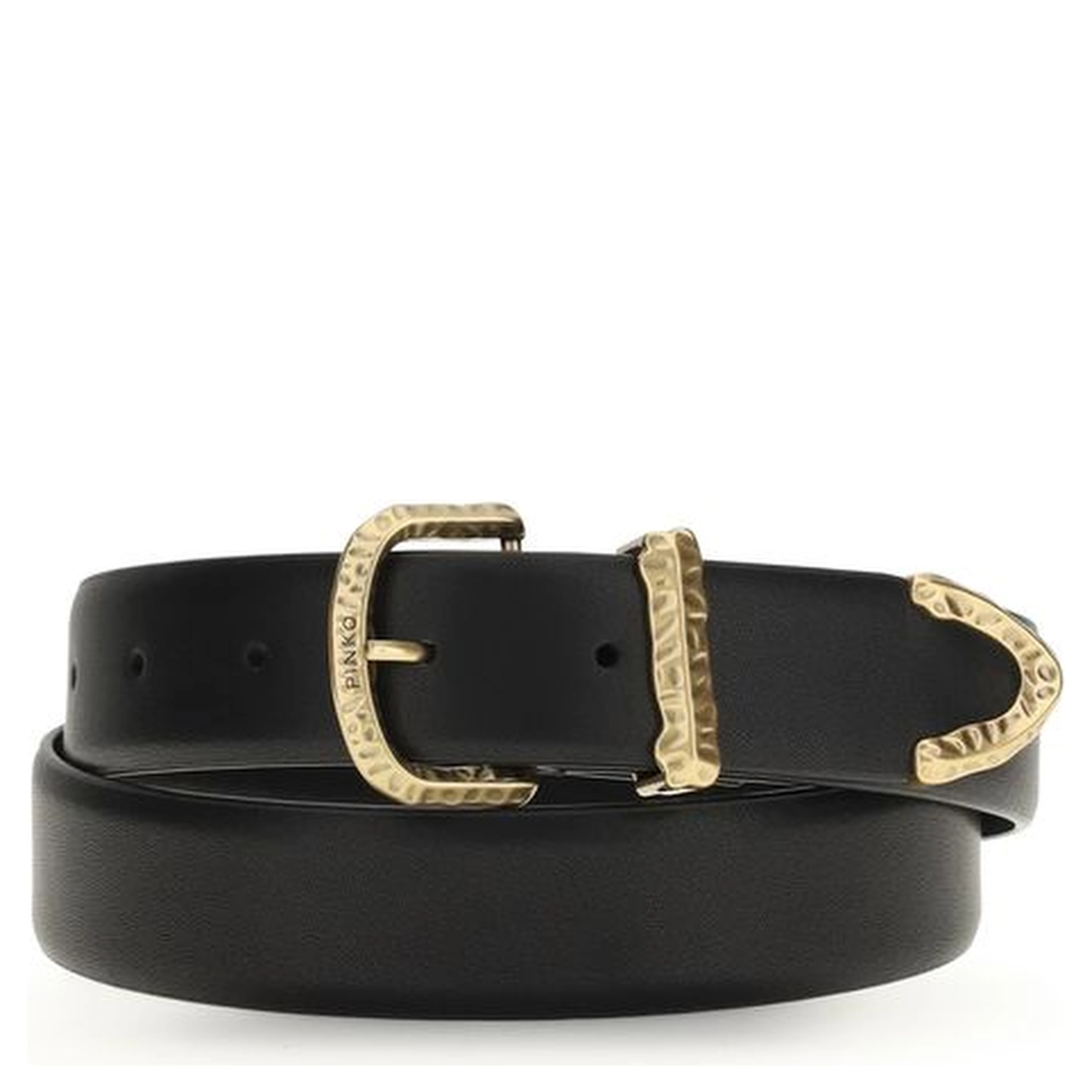 Black Calf Leather Bos Taurus Regular Belt