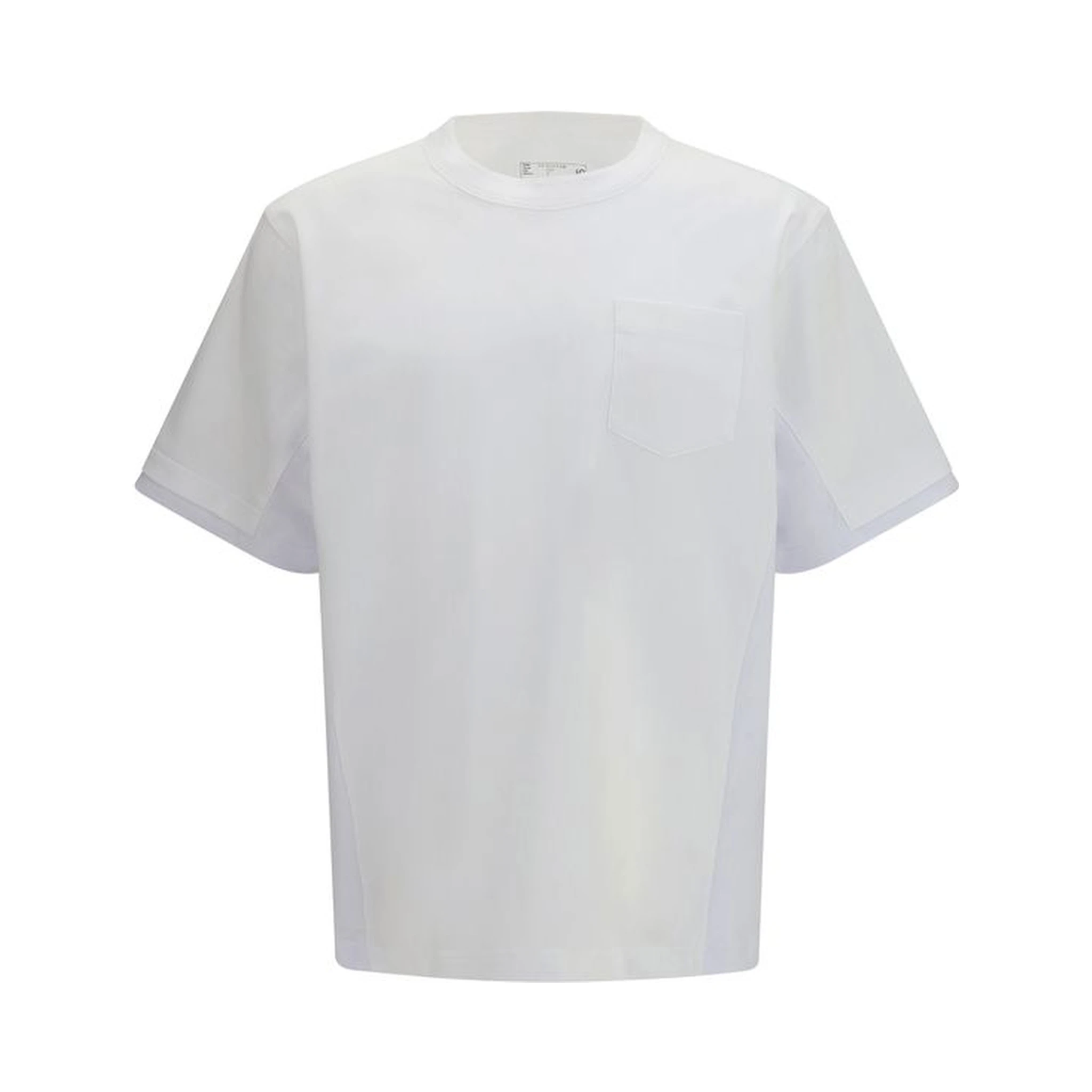 تي شيرت قطني أبيض