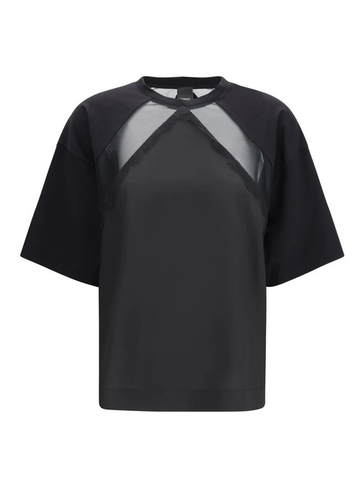 Black Cotton T-Shirt