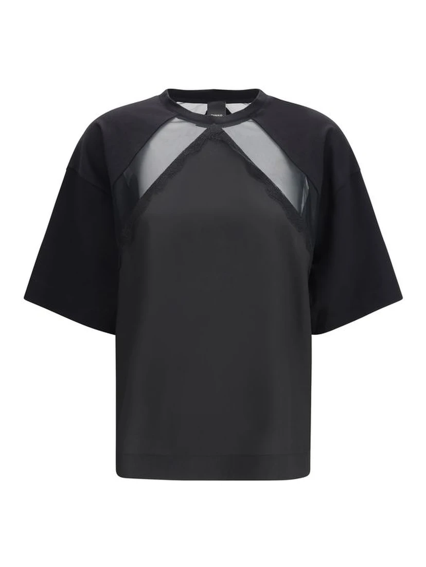 Black Cotton T-Shirt