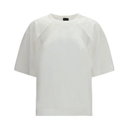 تي شيرت قطني أبيض