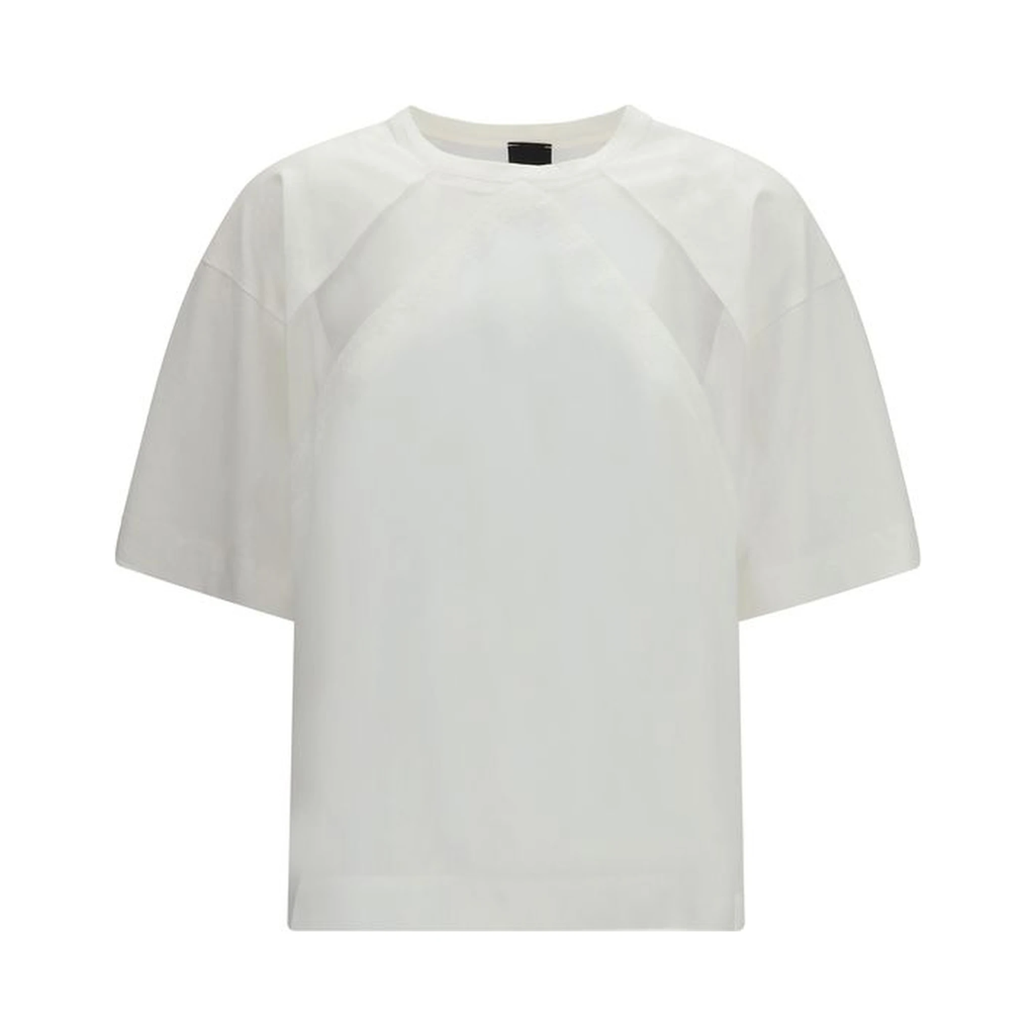 تي شيرت قطني أبيض