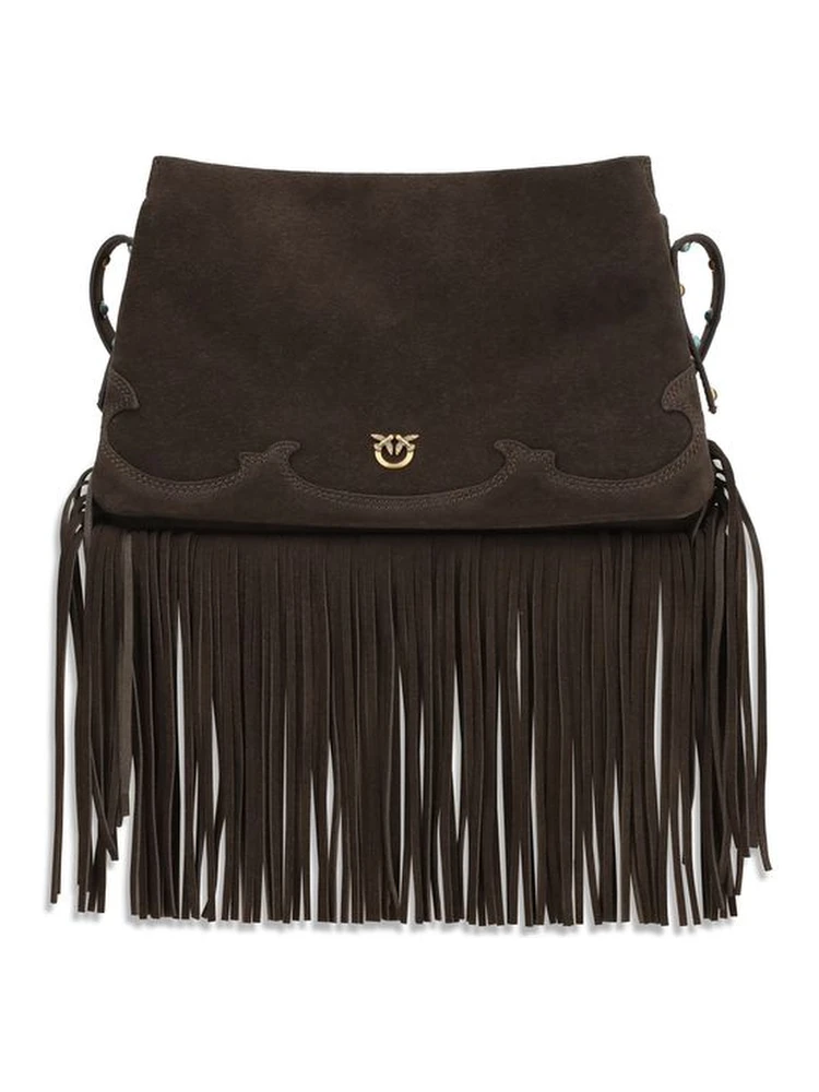 Brown Calf Leather Bos Taurus Shoulder Bag