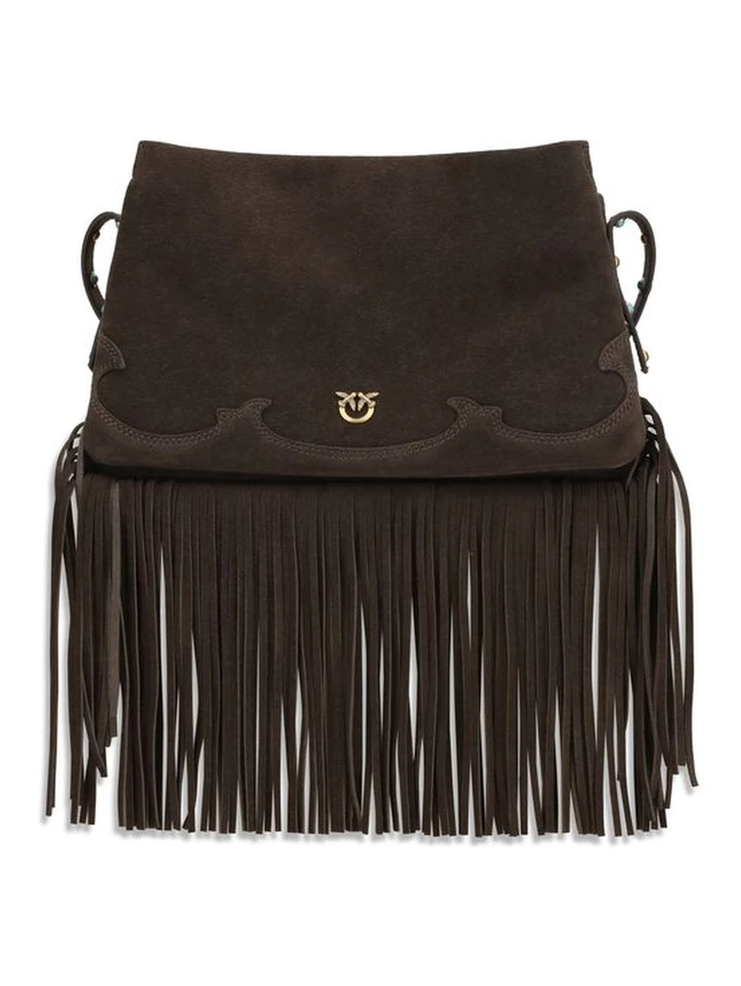 Brown Calf Leather Bos Taurus Shoulder Bag