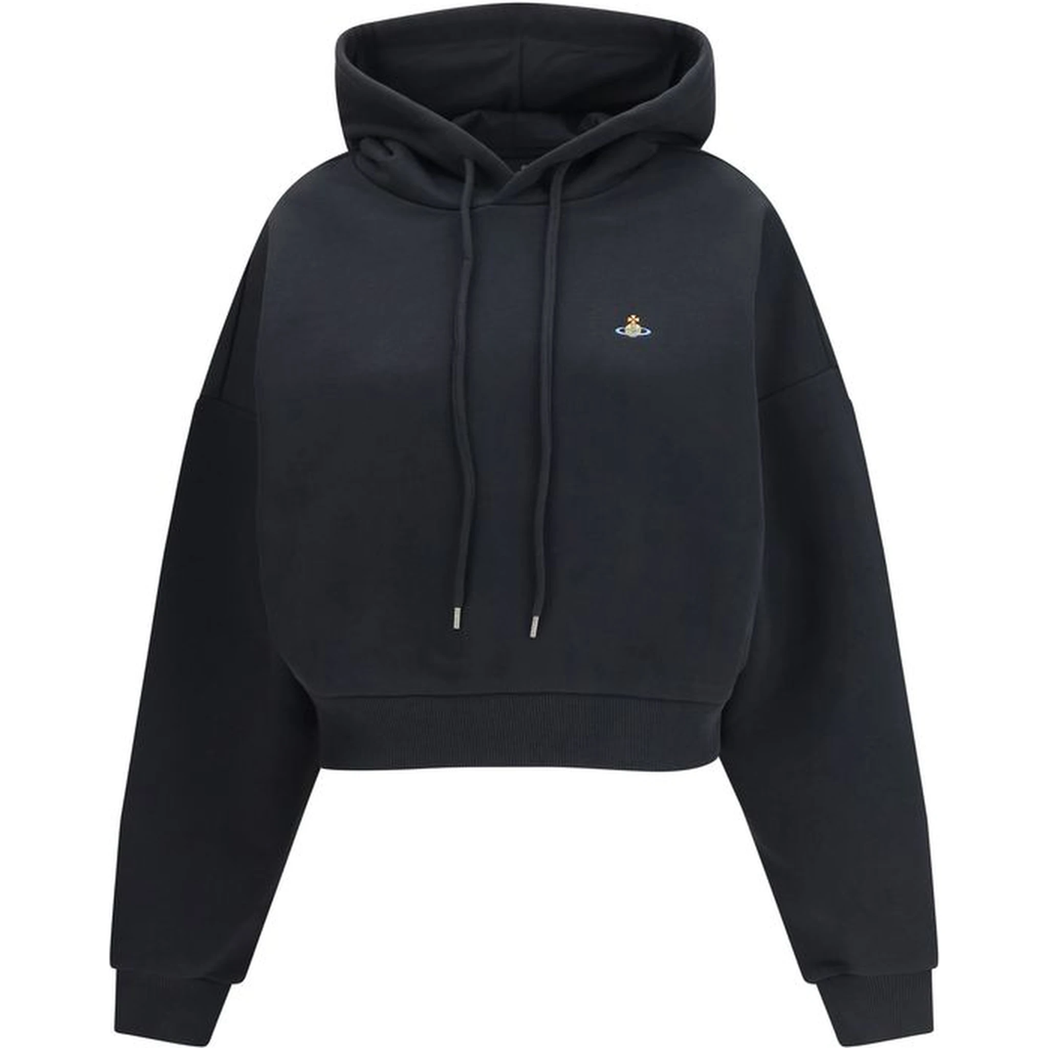 Black Cotton Sweatshirt