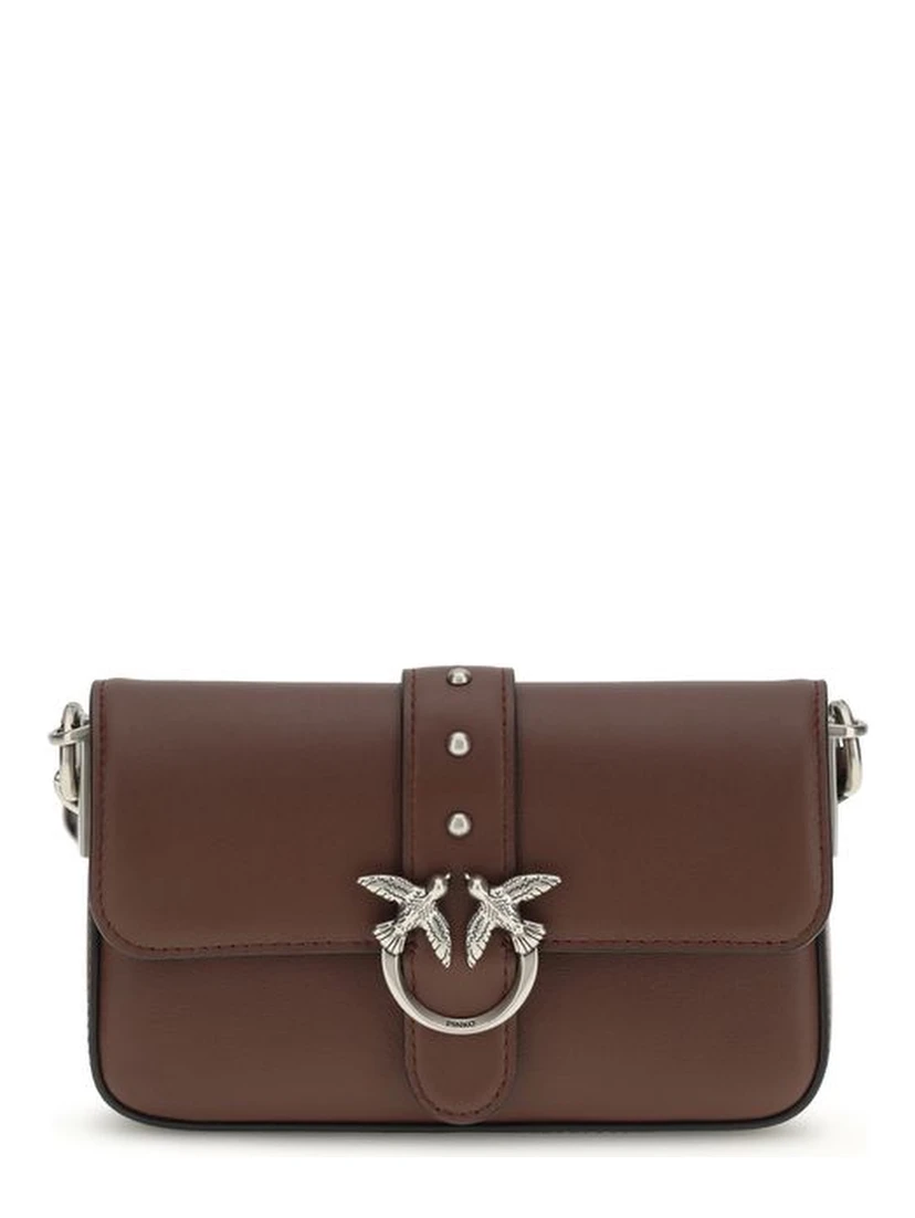 Brown Calf Leather Bos Taurus Shoulder Bag