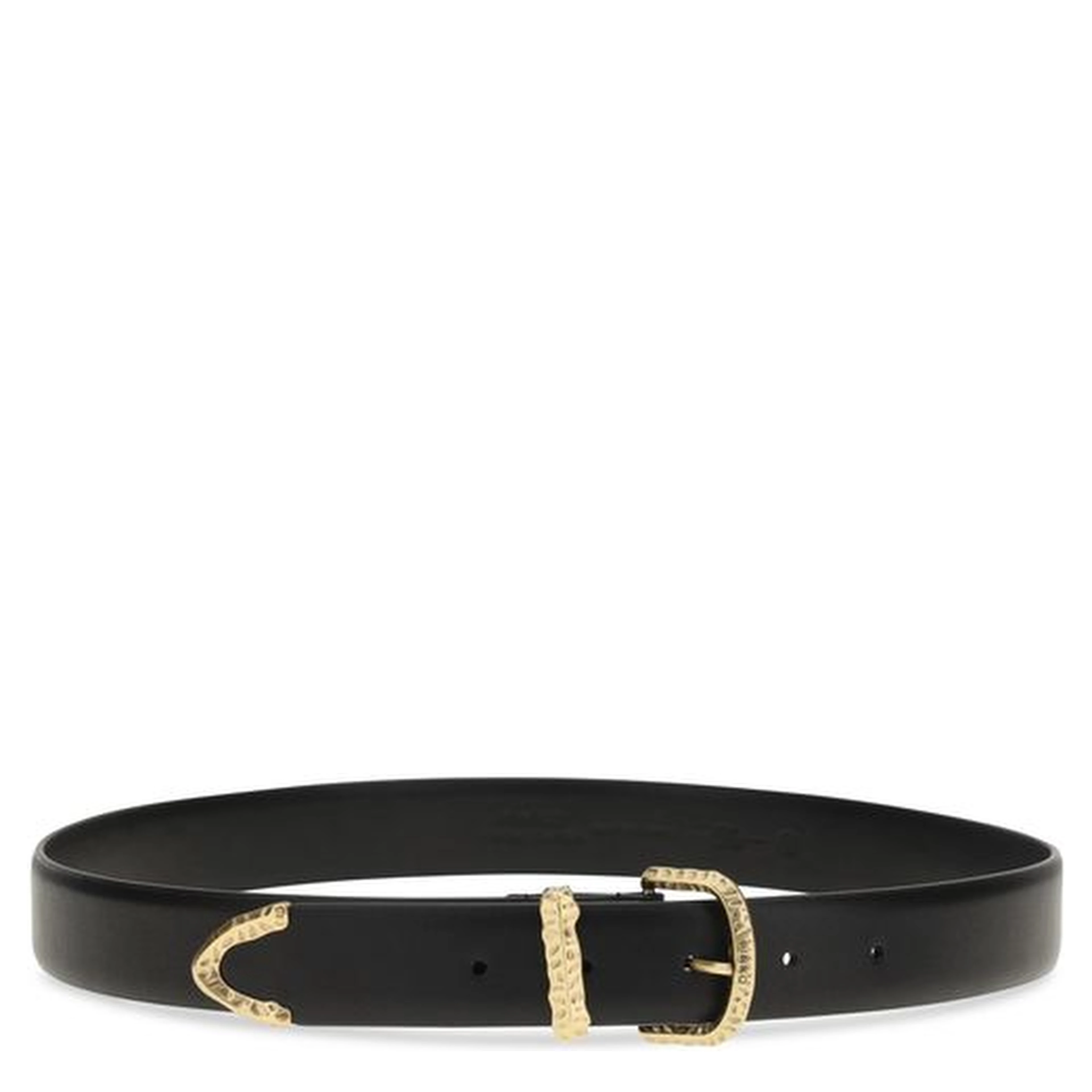 Black Calf Leather Bos Taurus Regular Belt