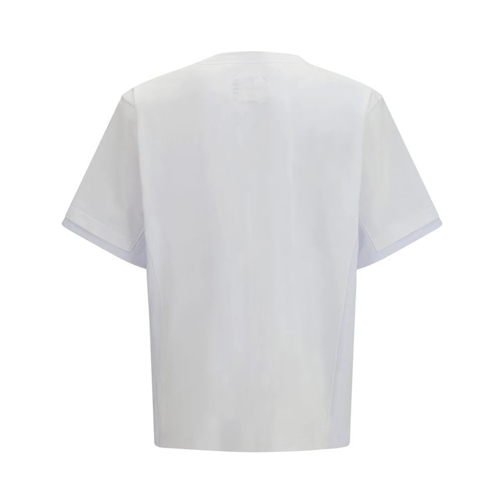 تي شيرت قطني أبيض