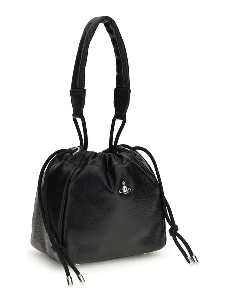 Black Polyurethane Shoulder Bag alternative