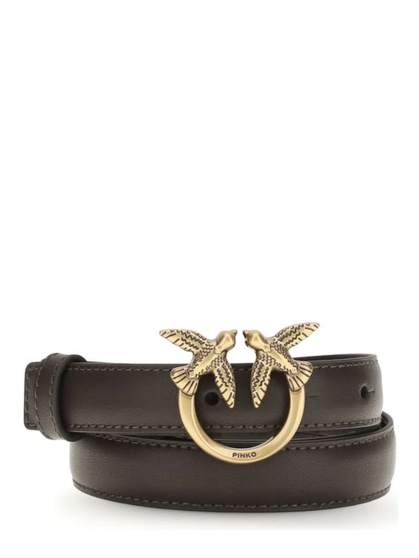 Brown Calf Leather Bos Taurus Regular Belt