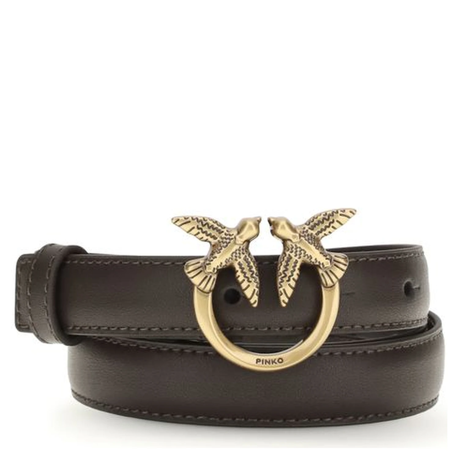 Brown Calf Leather Bos Taurus Regular Belt