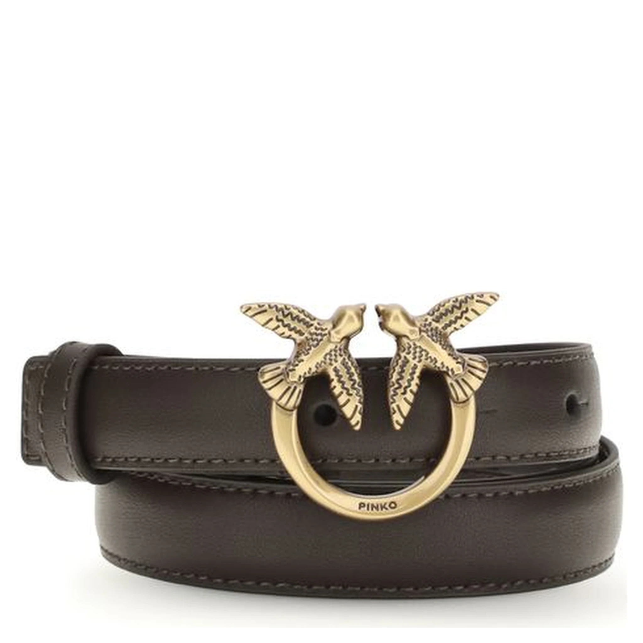 Brown Calf Leather Bos Taurus Regular Belt