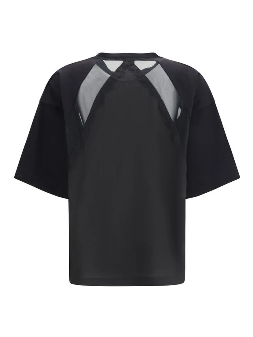 تيشيرت قطني أسود