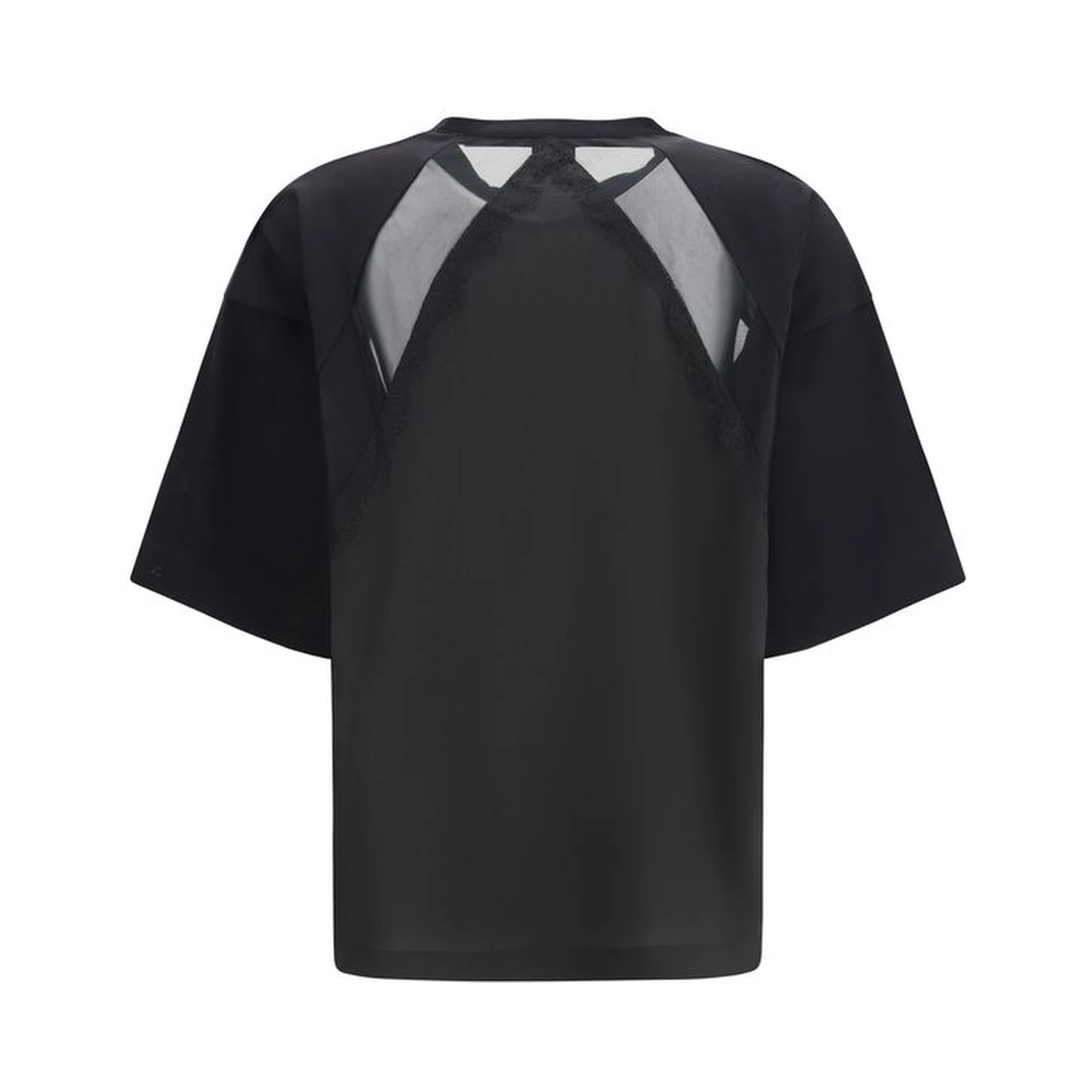 تيشيرت قطني أسود