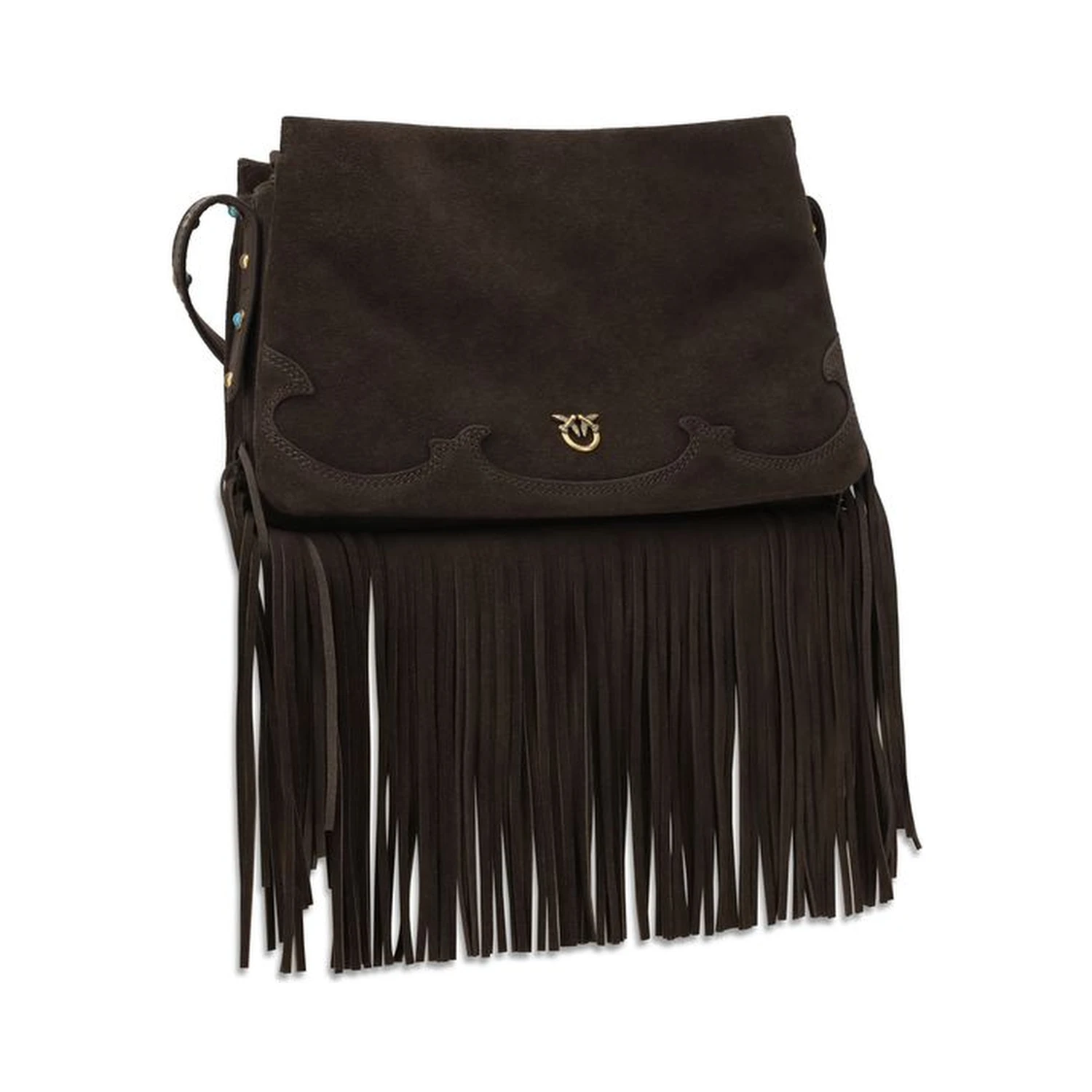 Brown Calf Leather Bos Taurus Shoulder Bag