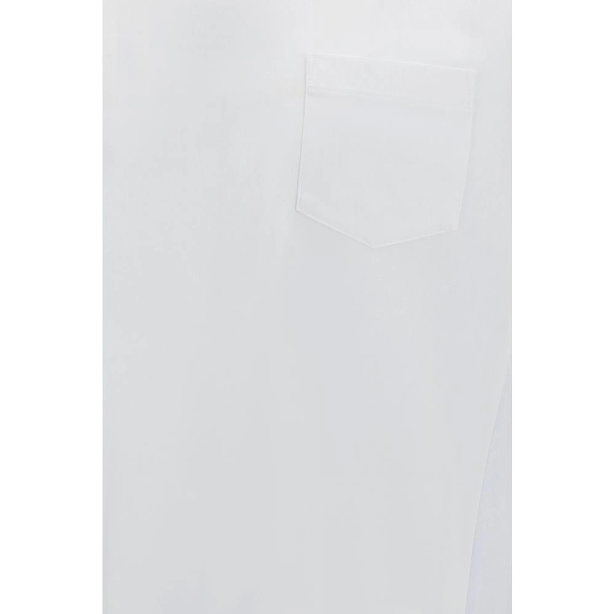 تي شيرت قطني أبيض