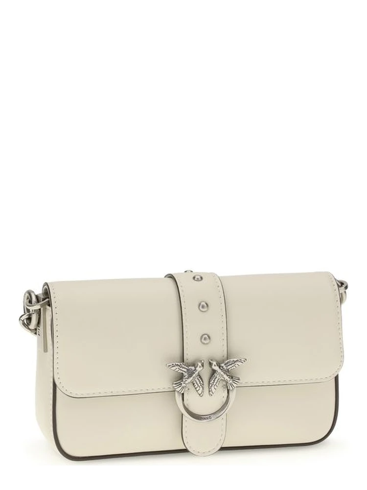 White Calf Leather Bos Taurus Shoulder Bag alternative