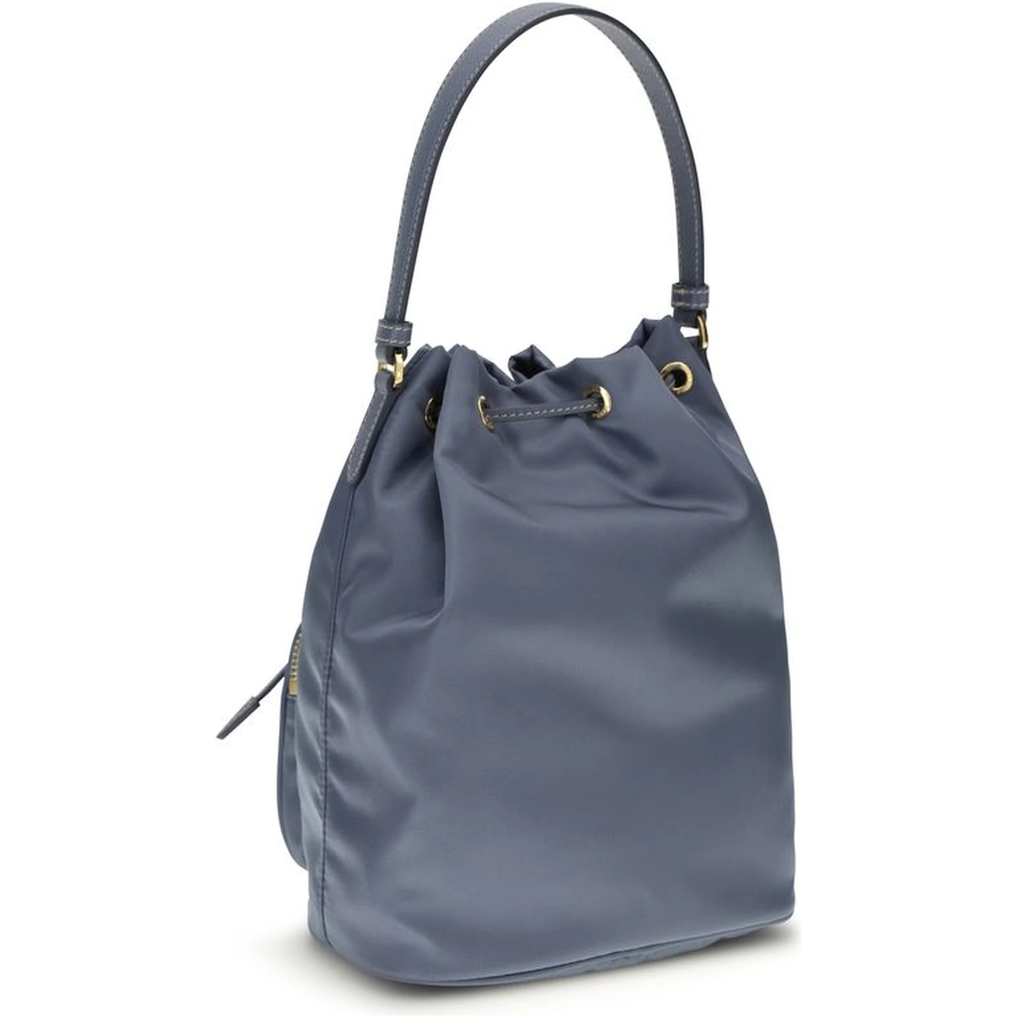 Blue Polyamide Backet Bag