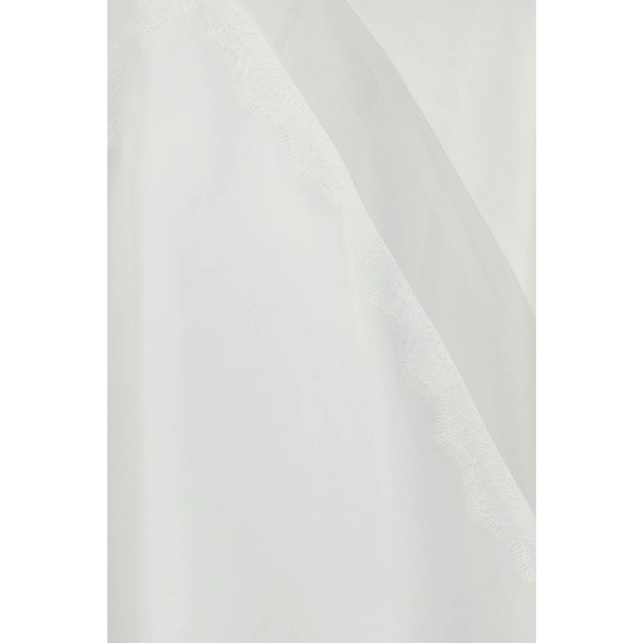 تي شيرت قطني أبيض