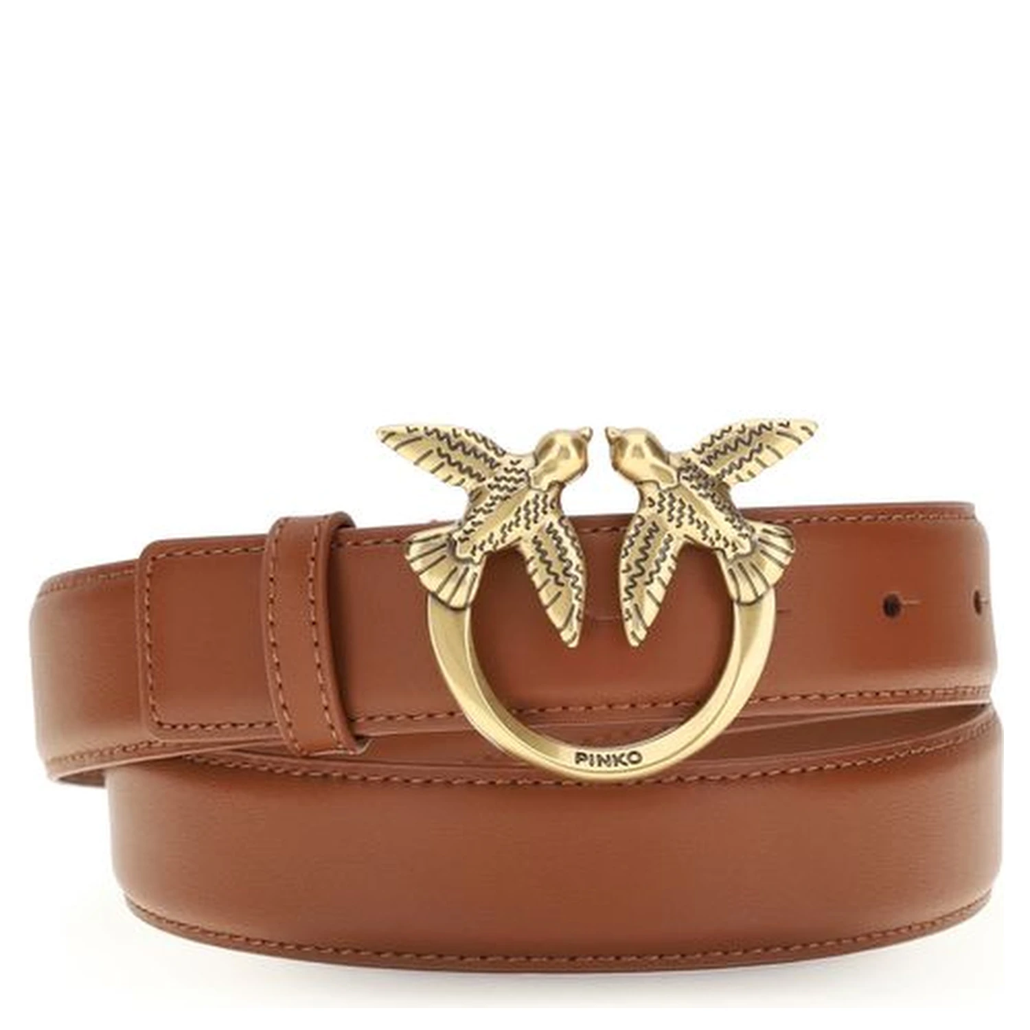 Brown Calf Leather Bos Taurus Regular Belt