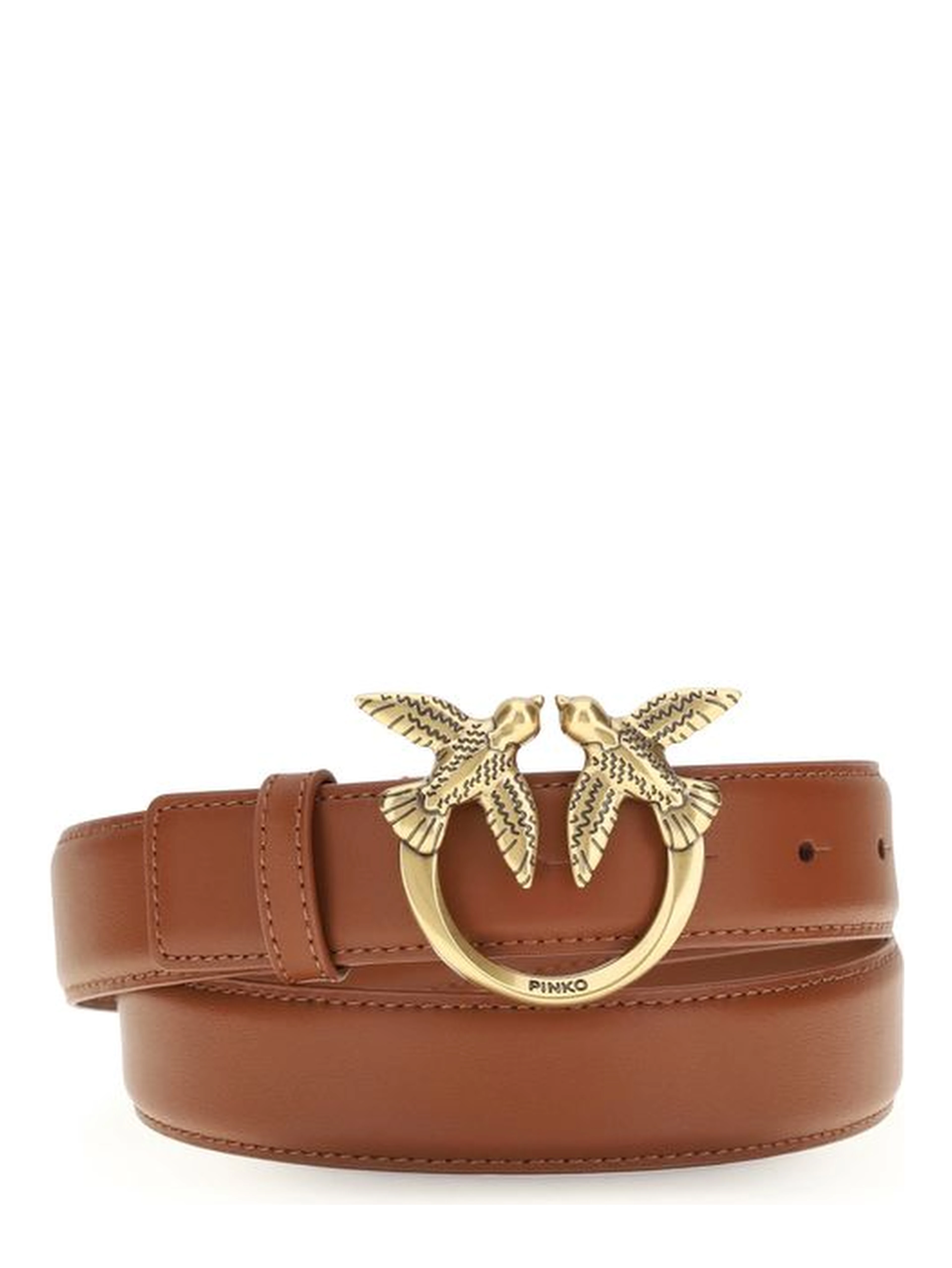 Brown Calf Leather Bos Taurus Regular Belt