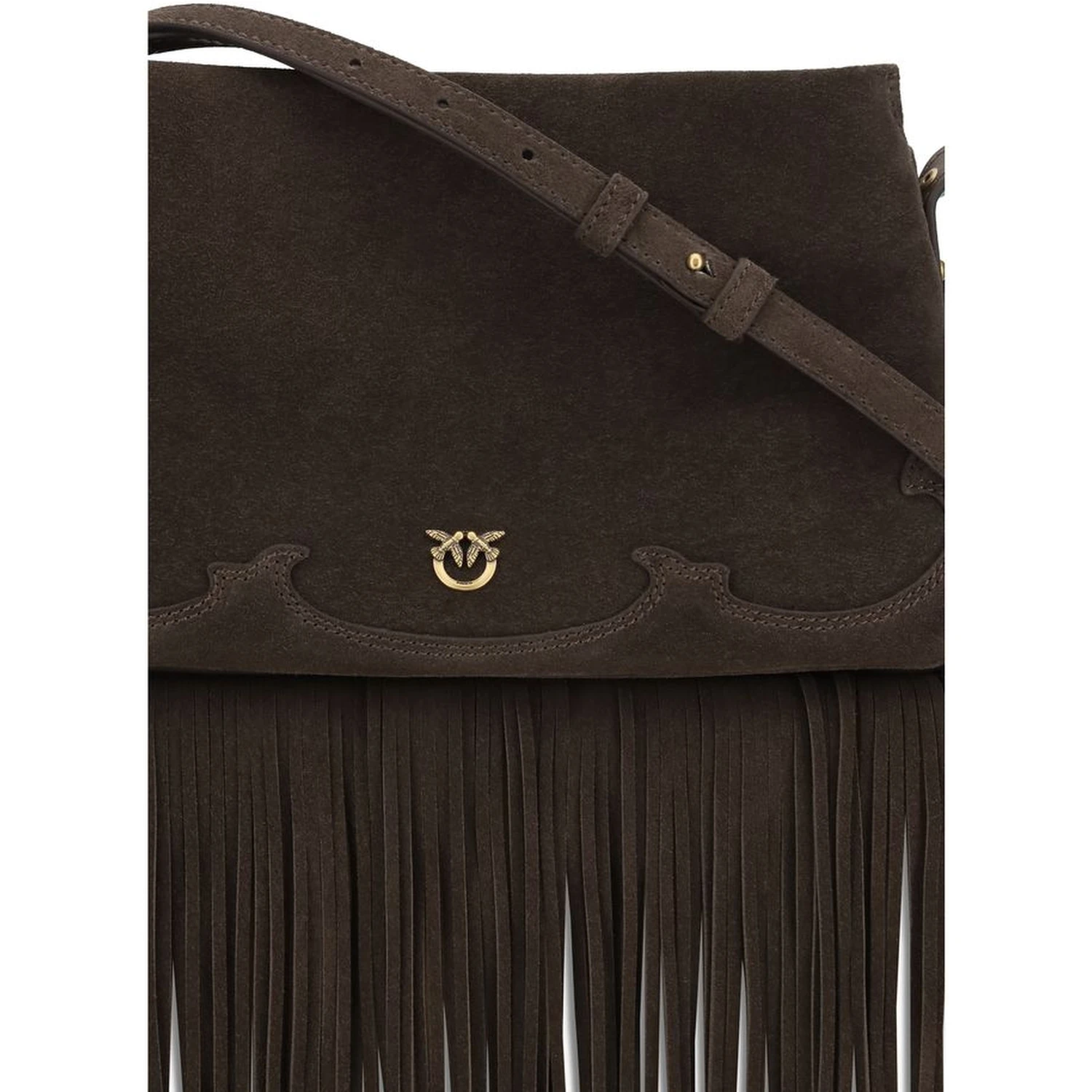 Brown Calf Leather Bos Taurus Shoulder Bag