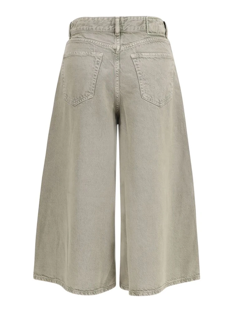 Beige Lyocell Bermuda Shorts alternative