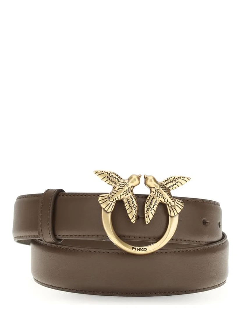 Brown Calf Leather Bos Taurus Regular Belt