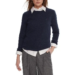 Blue Wool Sweatshirt