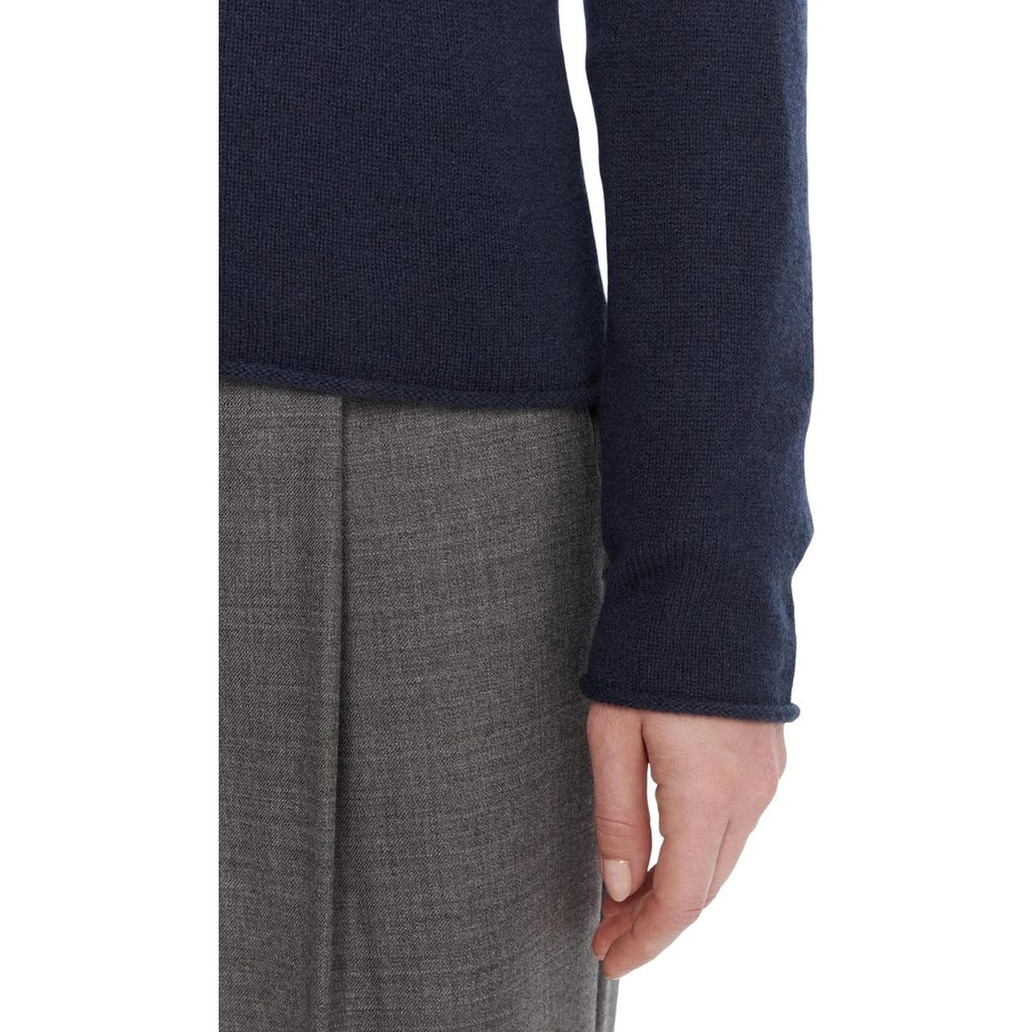 Blue Wool Sweatshirt