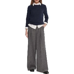 Blue Wool Sweatshirt