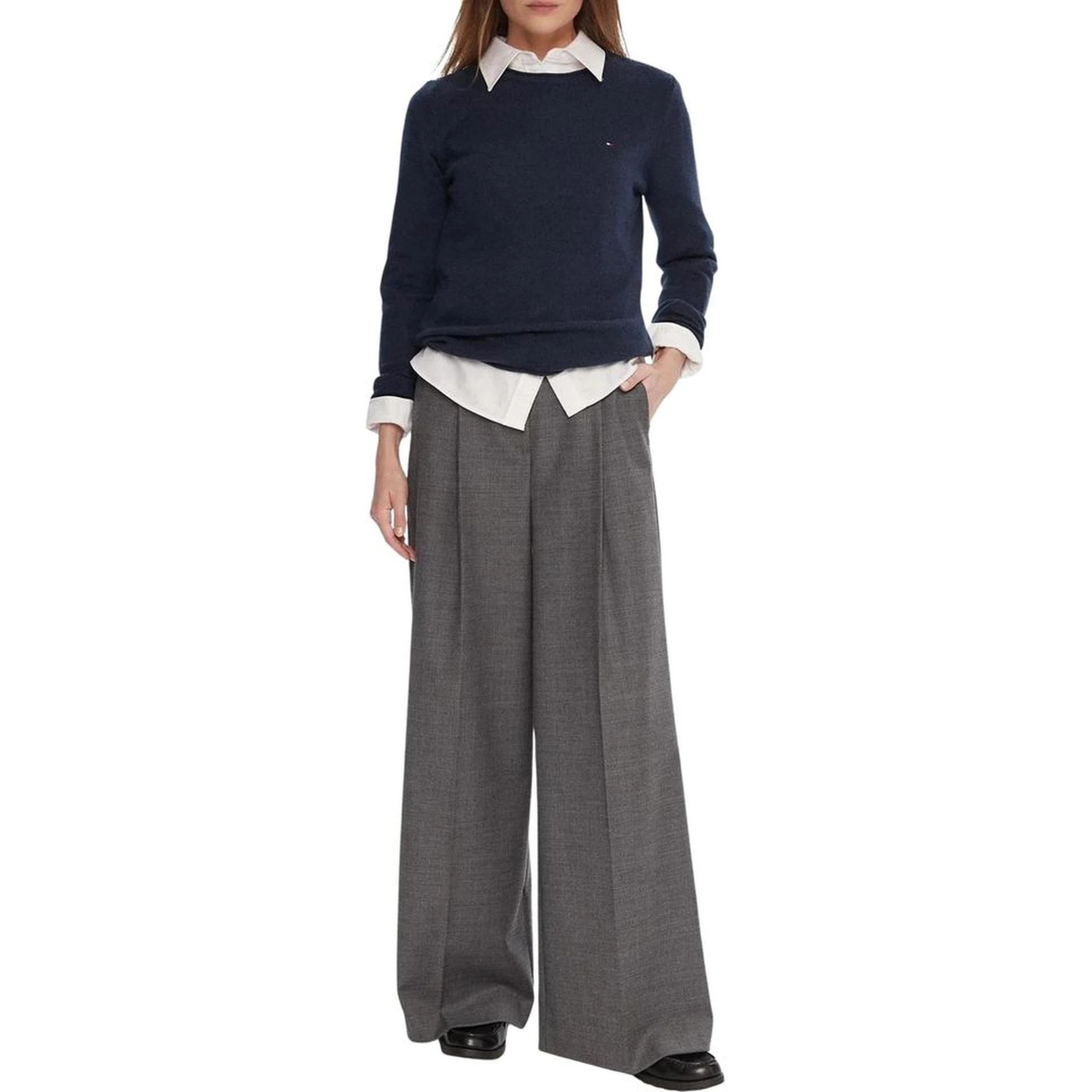 Blue Wool Sweatshirt