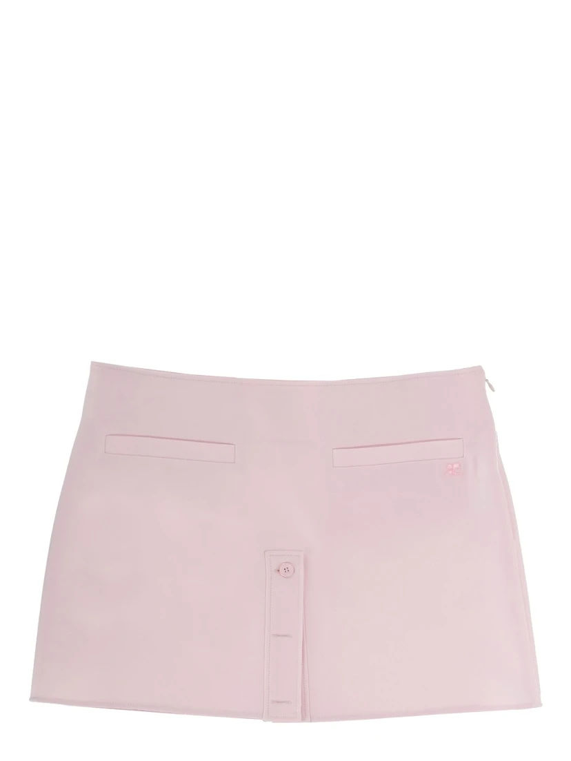 MINISKIRT WITH BUTTONS