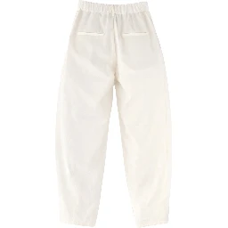 SILK TAILORED PANTS