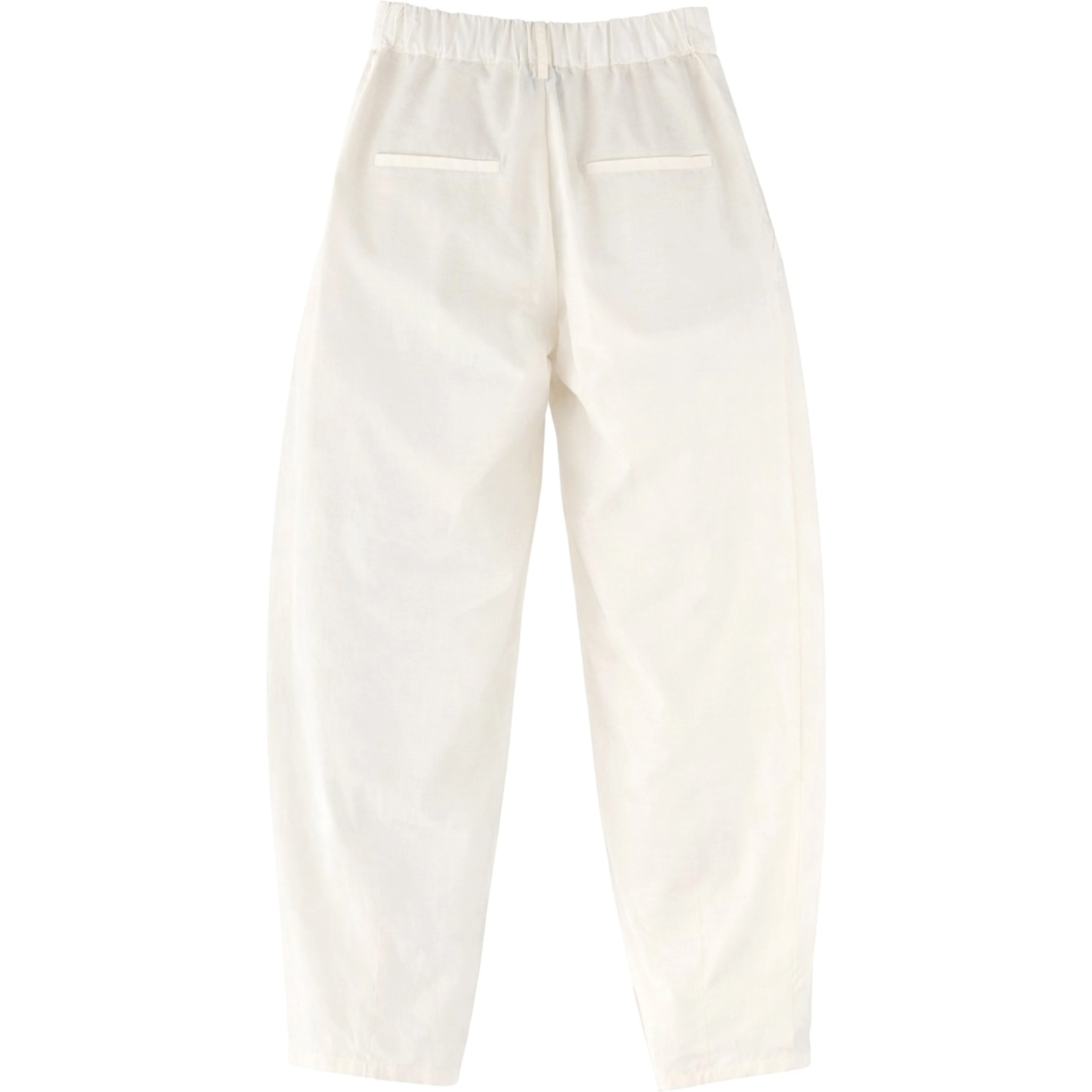 SILK TAILORED PANTS