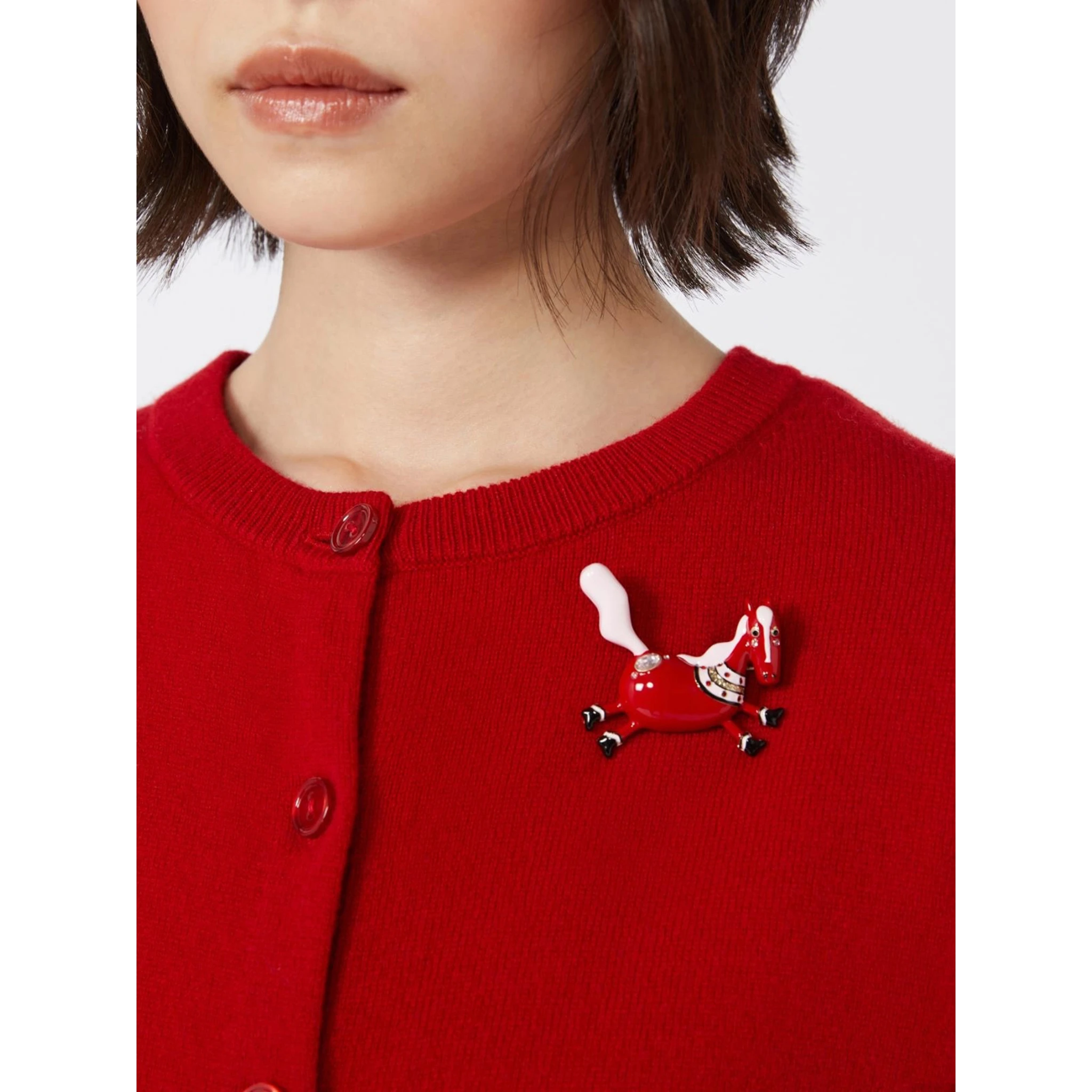 WEEKEND MAX MARA WKAPOMPOSA brooch