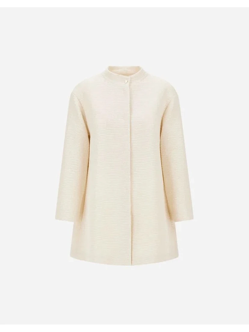 Long coat with sequins