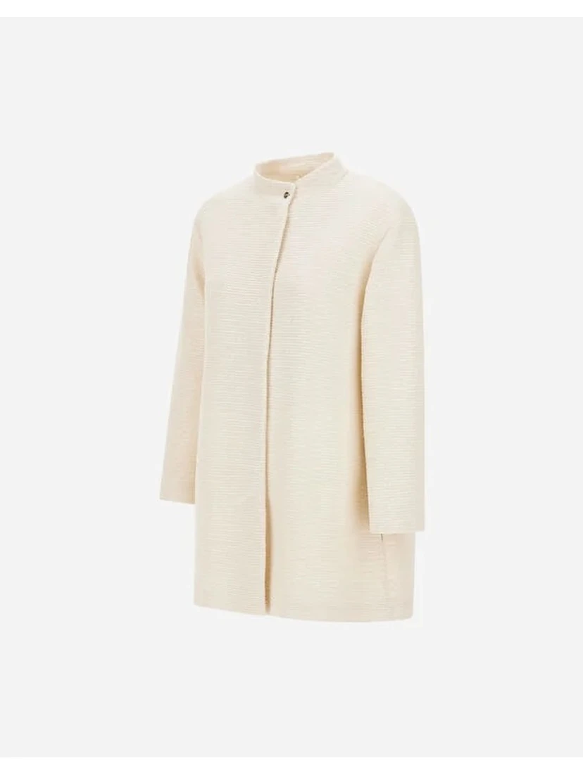 Long coat with sequins