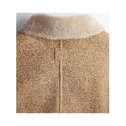 Jacket in lamb fur
