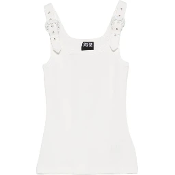 VERSACE JEANS COUTURE Top Cream