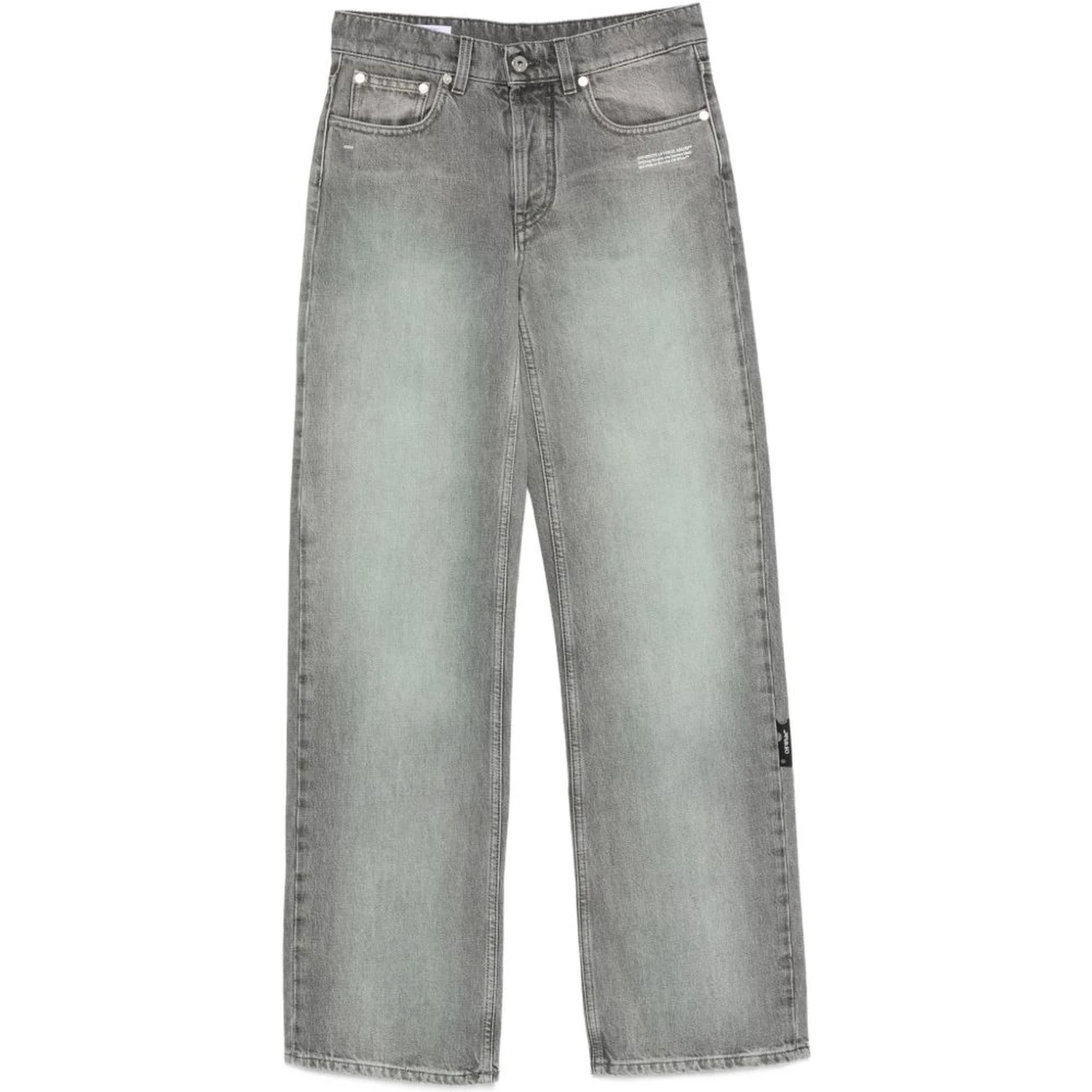 Off White Jeans Grey