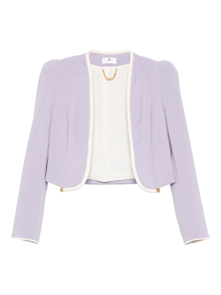 Elisabetta Franchi Jackets Lilac