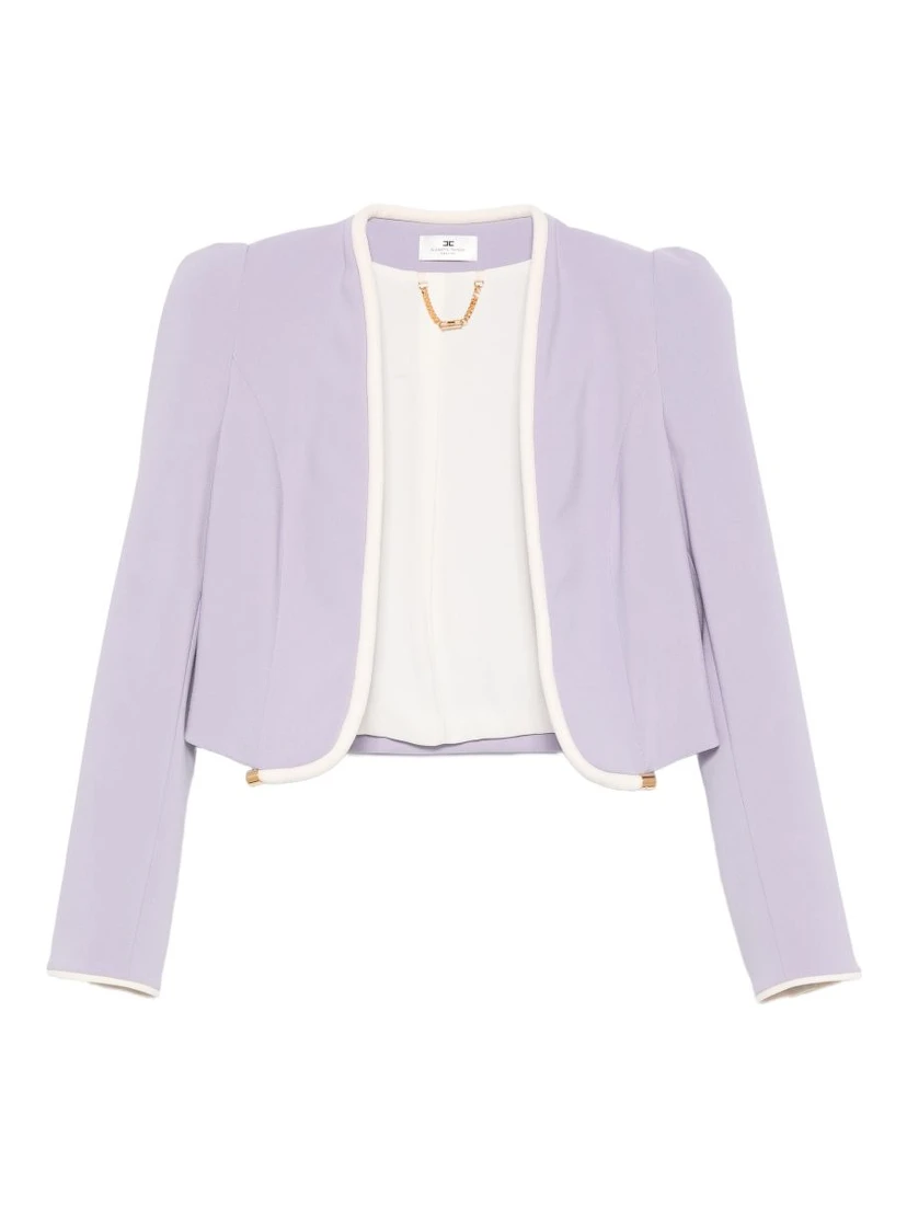 Elisabetta Franchi Jackets Lilac