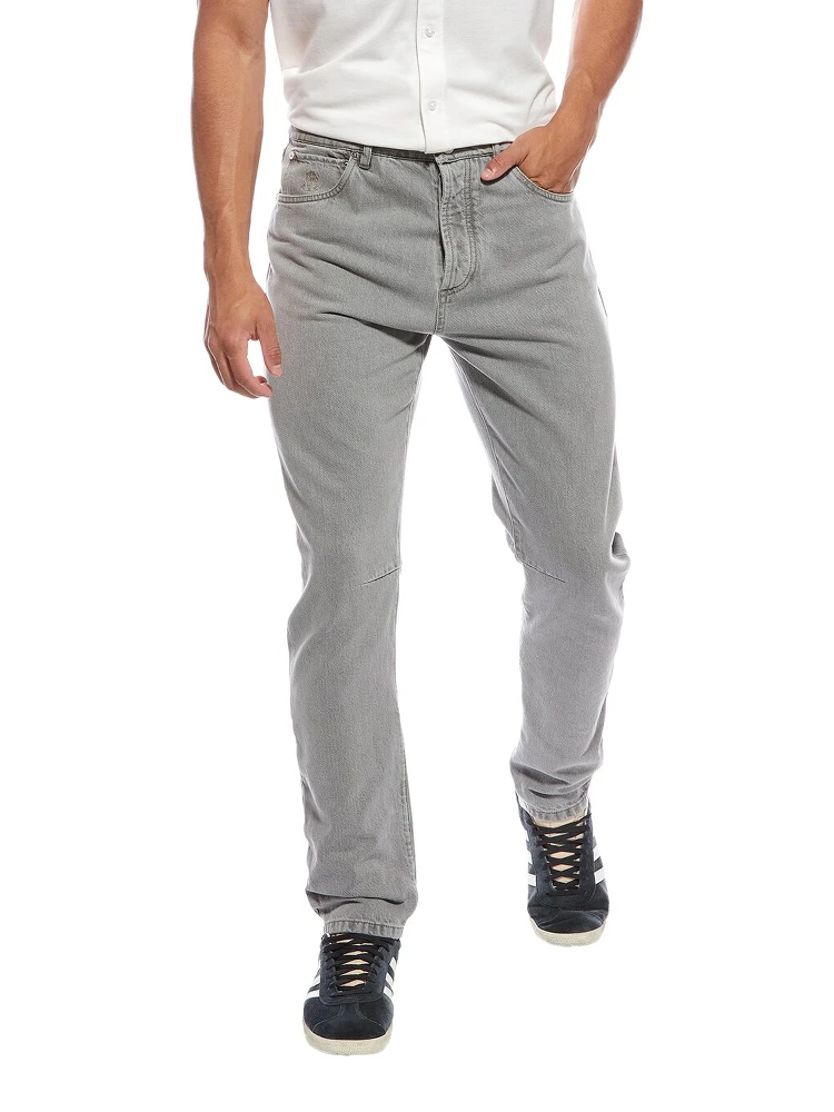 Blue Cotton Jeans Denim