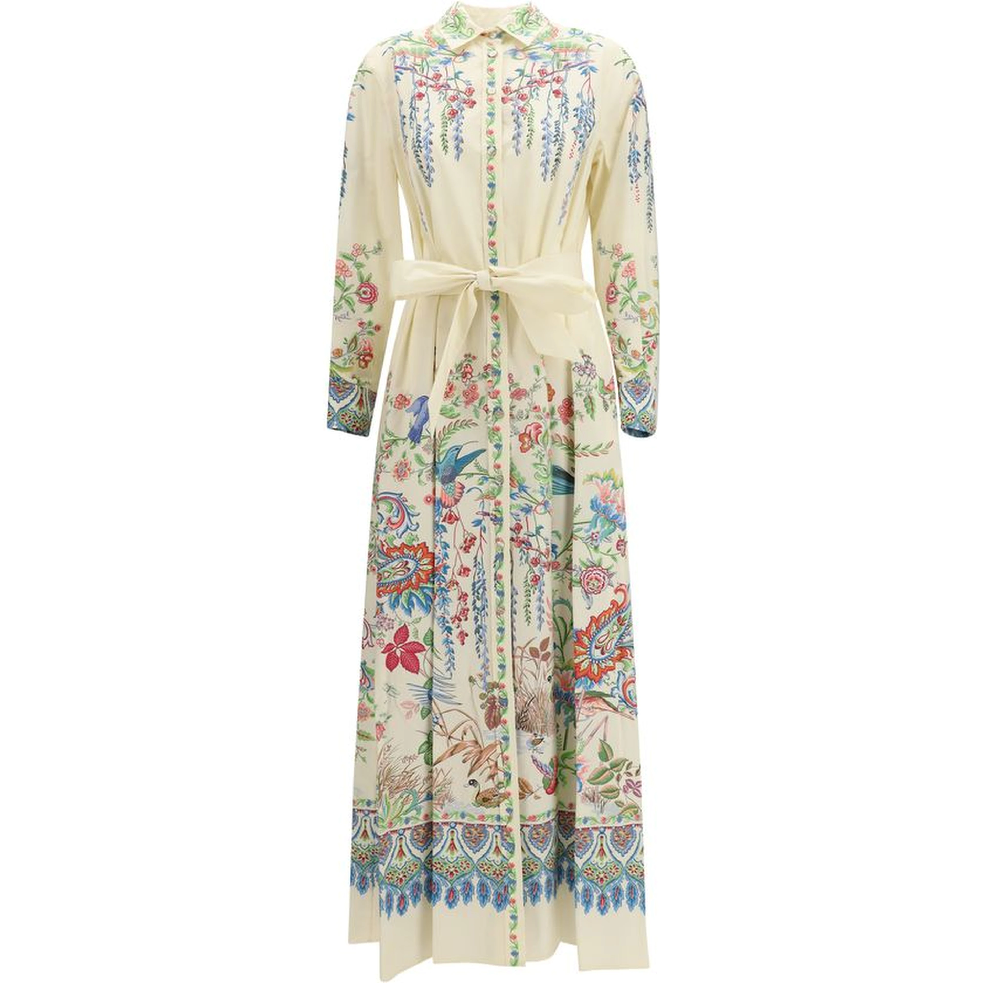 White Cotton Casual Dress