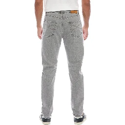 Blue Cotton Jeans Denim