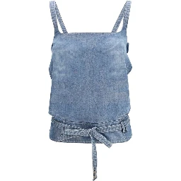 Blue Cotton Top