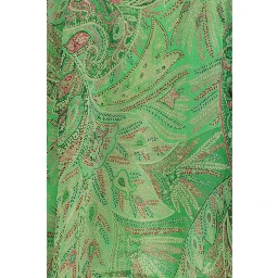 Bicolor Silk Pattern Shirt